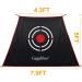 12x7x6FT Golf Net with Target Cloth - Heavy Duty Backyard Driving Range & Practice Hitting Net - Buy Online on GoSupps.com