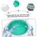 Ipetboom Cooling Dog Cooler Bowl Cats Water Bowl Dog Food Feeder Pet Bowl Pp Indoor Cooling Artifact 24X17X6.6CM Green - Buy Online on GoSupps.com
