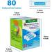 TONELIFE 80 Count Nasal Rinse Mix + 2 Nose Sprayer Refill Kit | Buffered Salt Packets for Saline Sinus Rinse | Allergy and Congestion Relief Nasal Wash - Buy Online on GoSupps.com