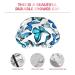 Watercolor Butterfly Shower Cap for Women - Reusable & Large Black Hair Cap - Buy Online on GoSupps.com