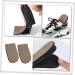NOLITOY Heightening Half Pad - Breathable Heel Insoles for Men & Women | 5 Pairs Convenient Height Lift Inserts | Portable Rubber Shoe Pads - Buy Online on GoSupps.com