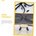 Marmerdo 18 Pairs Self-Adhesive Silicone Nose Pads for Glasses - Comfortable & Durable Black Pads for Sunglasses - 1.9x0.8x0.1cm - Buy Online on GoSupps.com