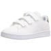 adidas Boy's Unisex Kids Advantage Cf I Sneaker Child 1.5 UK Ftwr White Ftwr White Hazy Beige