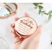 LRUIOMVE 18th Birthday Rose Gold Compact Mirror for Girls - Perfect Gift for Sister, Daughter, Niece - Inspirational Graduation Present for 18 Year Old Girl - Buy Online on GoSupps.com