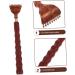 Frcolor 4-Piece Stretch Tickling Body Massager Set - Anti-Itch Telescopic Scratching Tool in Rosewood for Ultimate Relief - Buy Online on GoSupps.com