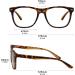 WOWSUN Kids Blue Light Blocking Glasses - Lightweight Anti Eyestrain TR Gaming Eyeglasses for Boys & Girls - Matte Black & Leopard Design - Buy Online on GoSupps.com