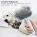 GOSCIEN Self Cleaning Pet Grooming Brush for Dogs & Cats | Removes Loose Fur, Tangles, & Dirt | Stable Thicker Bristles | Great for Medium Long Hair | Blue - Buy Online on GoSupps.com