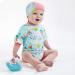 Splash About Happy Nappy Wetsuit with Reusable Swim Nappy for 6-14 Months - Little Ducks - Buy Online on GoSupps.com
