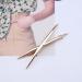 Iaceble Minimalist X Hair Clip - Gold Metal X Shape Barrette for Women and Girls - Buy Online on GoSupps.com