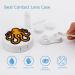 Yellow Octopus Cute Contact Lens Case | Portable Round Storage Box with Mirror for Travel & Daily Use - Buy Online on GoSupps.com