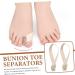 Beavorty Toe Spacer 2pcs - Orthotic Toe Separator for Plantar Fasciitis, Hammer Toe, Broken Toe - Toe Straightener and Spacer Wrap - 25.3x2.3cm - Buy Online on GoSupps.com