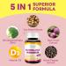 Lovita Menopause Supplements for Women - DIM Complex Soy Isoflavones Red Clover & Vitamin D3 for Hormone Balance - 120 Vegetarian Capsules (Pack of 3 - Buy Online on GoSupps.com