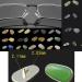 LekLai Eyeglass Nose Pads - Green Silicone Screw-in Nose Pads for Eyeglasses Repair | 1 Pair - Buy Online on GoSupps.com