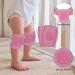 Baby Head Protector & Knee Pads Set | Infant Safety Helmet & Walking Pad Combo (Pink Forest) | Suitable for Age 6-36 Months - Buy Online on GoSupps.com