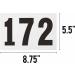 100 Large Durable Race & Competition Number Bibs (101-200) for Running Events - Perfect for 5K, Marathon & Triathlon - Buy Online on GoSupps.com