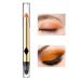 Eyeshadow Pencil Double-Ended Pearlescent Cream Eye Shadow Pencil Crayon Brightener Highlighter Makeup Stick Kit Waterproof Shimmer Eyeliner Makeup Uaxiu 02#