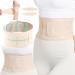 2 IN 1 Back and Wrist Brace Breathable Lumbar Support Adjustable Back Brace with Lumbar Pad for Men and Women Anti-skid Back Support Belt&Wrist Brace for Fitness Training Exercise