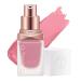 Cheek Gel Cream Liquid Blush Soft Cream Blush Makeup - Water-Resistant Beauty Makeup Accessories with Natural Colors for Women Aezon 01