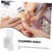 HAPINARY 2 Boxes Nail Wipes Cleaning Wipes Gel Nail Polish Travel Wipes Pads for Nail Polish Removal Gel Nail Remover Nail Polish Remover Makeup Wipes Remover Nail Remover Pads White Cotton 4.80X4.80X0.10CM White - Buy Online on GoSupps.com