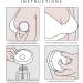 3-Pack Breastfeeding Bra & Nipple Protection with Milk Collectors & 6 Storage Bags | Best for Breast Milk Preservation - Buy Online on GoSupps.com
