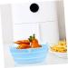 COLLBATH Air Fryer Silicone Fryer Oven Pan 2Pcs air Fryer pan Silicone loaf pan air Fryer Cushion Silicone Liner for air Fryer Round Baking mat Air Fryer Silicone Basket - Buy Online on GoSupps.com