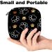 Menstrual Pad Bag with Zipper | Cute Dog Footprint | Women's Tampon & Napkin Organizer - Buy Online on GoSupps.com