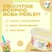 Bubble Tea Express - Fruity Popping Boba Pearls Litschi 490g | Vegan & Gluten-Free Fruit Juice Beads for Delicious Bubble Tea - Buy Online on GoSupps.com