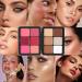 Horuili Concealer Palette 12 Colors Blush Palette Full Coverage Makeup Palette Waterproof Concealer Palette Long Lasting Blush Concealer Palette - Buy Online on GoSupps.com