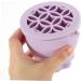 HOMSFOU cleanser tools makeup brush beauty tool cleaning bowl Brush Cleaning Pad brush cleaning tool Brush Cleaner drying rack cleaning cup detergent cosmetic Silica gel set purple 9.2X9.2X8.6CM Purple - Buy Online on GoSupps.com