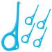 Aligner Removal Tool 5 Invisible Braces Removal Tools Retainer Remover Tool Suitable for Removing Braces Trays Retainers Dentures and Aligners(Blue). Regular size B 5pcs Light blue