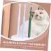 ORFOFE 2pcs Toothbrush Toothpaste for Dogs Uk Dog Toothpaste Dog Chew Brush Dog Tooth Cleaner Plastic - Buy Online on GoSupps.com