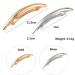 PPX Vintage Style Metal Alloy Barrette Hair Clip - Elegant Gold & Silver Tone for Women & Girls - Buy Online on GoSupps.com