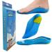 Bacophy Kids Orthotic Arch Support Shoe Insoles  Children Pu Cushioning Inserts  Shock Absorption Velvet Surfaces Deep Heel Cup Inner Sole for Flat Feet  Plantar Fasciitis  Feet Heel Pain Relief 5-7 M US Big Kid