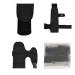 ALINZO Bunion Corrector - Copper Infused Orthopedic Big Toe Alignment Hallux Valgus Relief - Toe Straightener and Spacer Fit for Women & Men - Black (1 Pair)