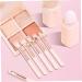 Shop Minkissy 3 Sets 8 in 1 Makeup Brush Kit - Travel Blush Loose Powder & Foundation Brushes - Pink Cosmetic Tools for Flawless Makeup - Buy Online on GoSupps.com