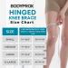 Hinged Knee Brace for Men and Women - Support for Swollen ACL, Tendon, Ligament, and Meniscus Injuries (Small) - Buy Online on GoSupps.com