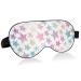 Haskirky Light Blocking Eye Mask Breathable and Adjustable Adult Men and Women Travel on Business Trips Yoga Meditation Light Smooth Comfortable Eye Mask Office Deep Sleep Goodies Colorful Stars