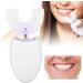U-Shaped Electric Sonic Toothbrush for Adults | Wireless Charging Tooth Cleaner with Cold Light Teeth Whitening | Oral Care Tool for Travel & Home - White - Buy Online on GoSupps.com