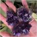 Crystal Rough Natural Crystal Rough 70-80g Natural Amethyst Crystal Cluster Quartz Ra CrystalsStone Decoration Ornament Purple Feng Shui Stone Ore (Size : 3pc) - Buy Online on GoSupps.com