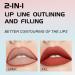 YOUNG VISION Gourd-Shaped Precision Liquid Lipstick & Lipliner - Nude Matte Perfection for Flawless Lips | International Shipping Available - Buy Online on GoSupps.com