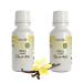 Lean:Life - Flavour Drops 30 ml - 2 x Vanilla - Aroma drops for food - sugar-free and low in calories Vanilla 30 ml (pack of 2)