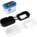 Oximeter Case Storage Protector Travel Blood Oxygen Silicone Home Cover Monitor Protection for 2Pcs Holder Case Symbol Signs (Black and White 6-8 37-41) - Buy Online on GoSupps.com