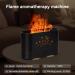 LOVME Upgraded RGB Flame Diffuser 300ML - Remote Control Aroma & Humidifier for Home Office | Ultra Quiet Essential Oil Diffuser in Black - Buy Online on GoSupps.com