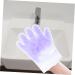 FRCOLOR Socks Pair Lavender Hand Set spa socks gel socks paraffin bath mitts Beauty Hand Cover paraffin bath for feet dry hands gloves purple portable Nursing supplies Paraffin Gloves - Buy Online on GoSupps.com