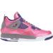 Buy Jordan Nike Girls Air 4 Retro GS - EU 38.5 in Pink/Purple | International Shipping Available - Buy Online on GoSupps.com
