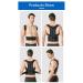 Posture Corrector for Women Adjustable Upper Back Support Belt | Back Support Straightener Posture Support Brace Breathable Training Belts for Wom - Buy Online on GoSupps.com