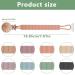 Silquet 2-Pack Pacifier Chain - Soft & Durable Baby Pacifier Clips for Boys & Girls (Green & Blue) - Buy Online on GoSupps.com
