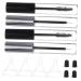 Beatifufu 12pcs Transfer Pipettes Clear Eyelash Mascara Eyeliner Tubes with Wands Empty Clear Mascara Funnel
