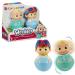 Weebles COCOMELON Set of 2 figures JJ Pajamas + Tom Tom