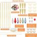 WEBEEDY 6 Sets DIY Butterfly Hair Stick Make Your Own Hair Clip Hair Pins Elegant Chignon Pins Chinese Style Hair Pin Decorative Hair Jewelry Accessories - Buy Online on GoSupps.com